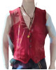 One Piece Iñaki Godoy Red Vest | Monkey D. Luffy Red Vest